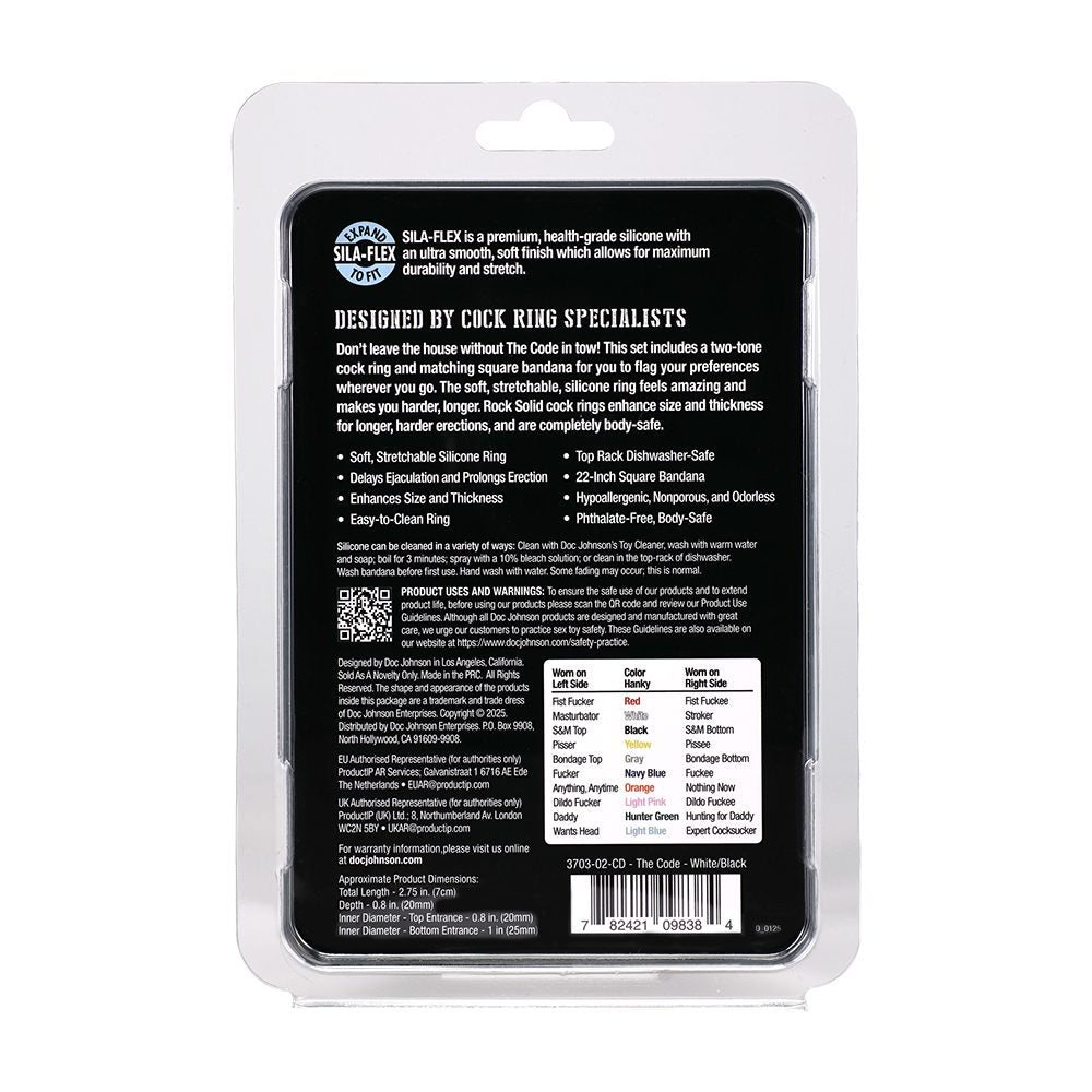 The Code Silicone C-Ring w/Bandana