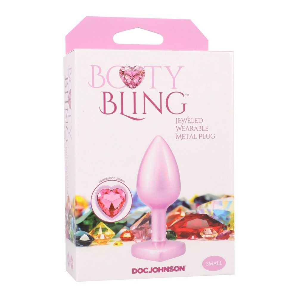 Booty Bling Heart Diamond Plug