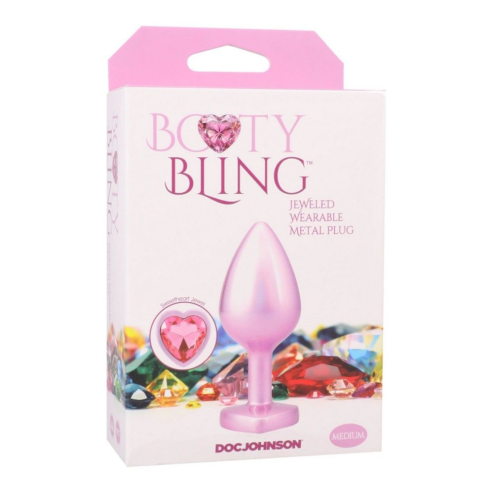 Booty Bling Heart Diamond Plug