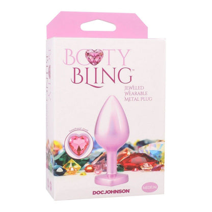 Booty Bling Heart Diamond Plug