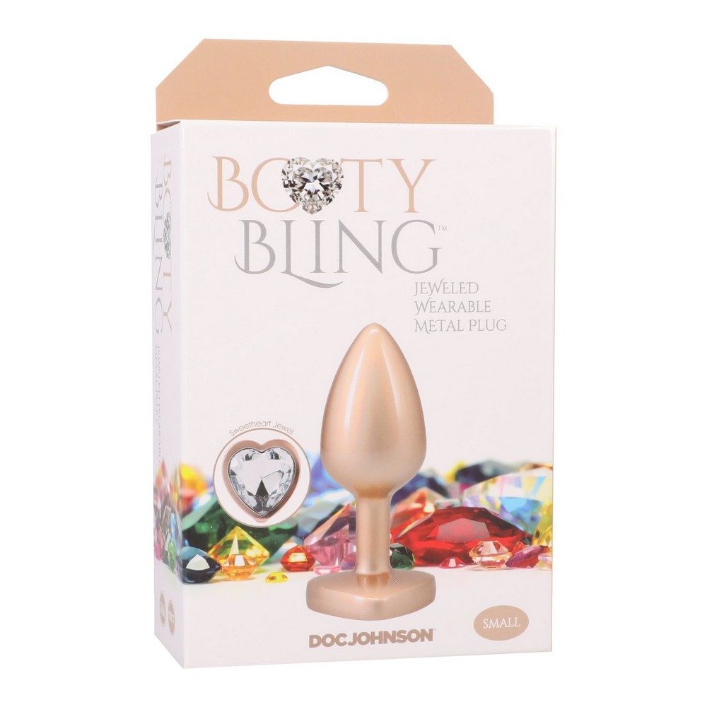 Booty Bling Heart Diamond Plug