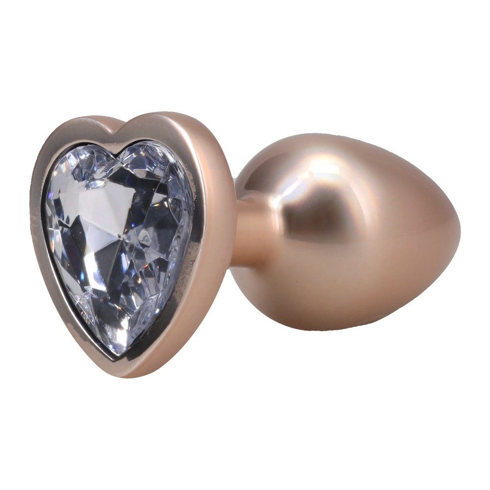 Booty Bling Heart Diamond Plug