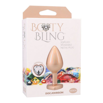 Booty Bling Heart Diamond Plug