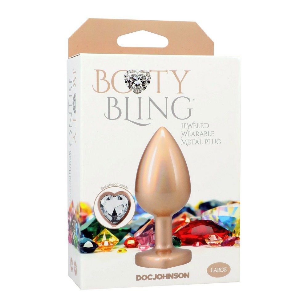 Booty Bling Heart Diamond Plug