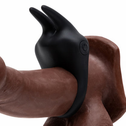 Sensation Rechargeable Vibrating Rabbit Love Ring