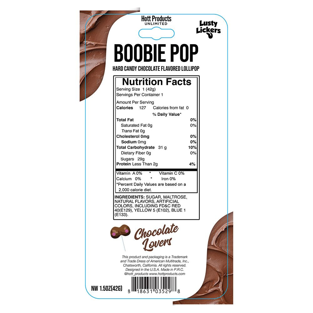 Lusty Lickers Boobie Pop
