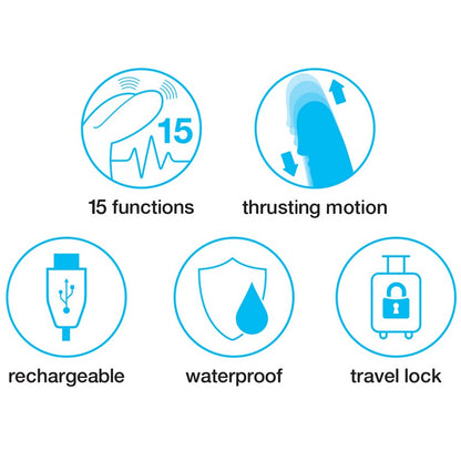 Vibrating Strap On Harness Set