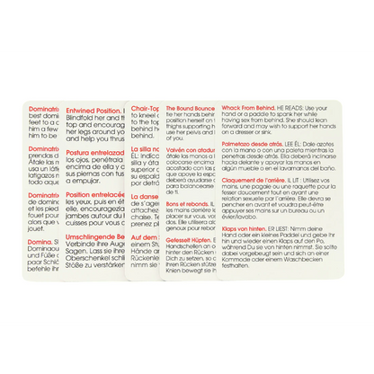 50 Positions of Bondage Card Game