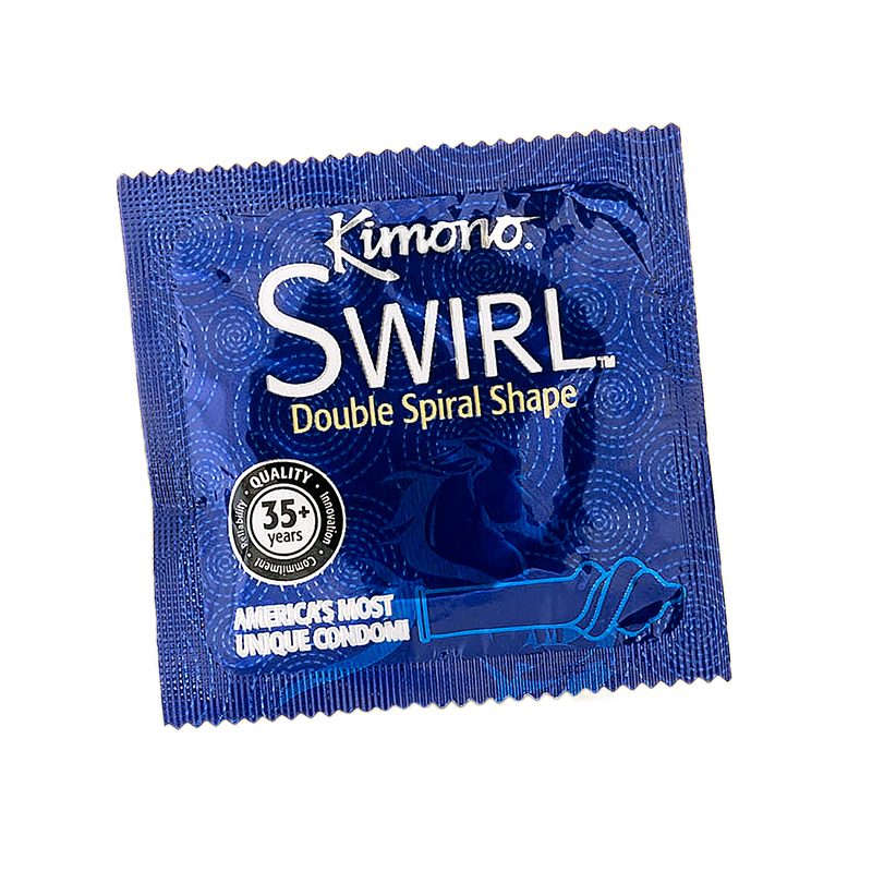 Kimono Swirl Condom 12-pack
