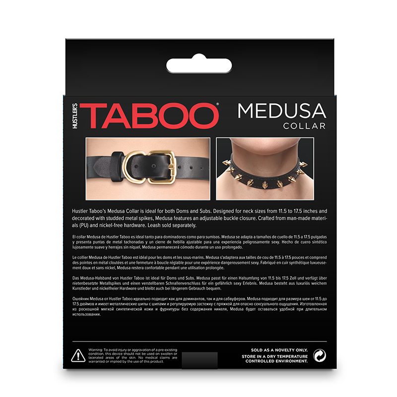 Hustler Taboo Collar Medusa