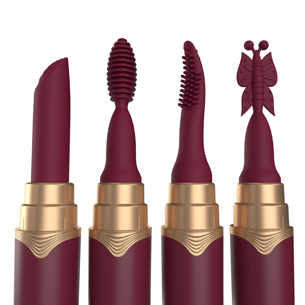 Rechargeable Vibrating Lipstick Merlot
