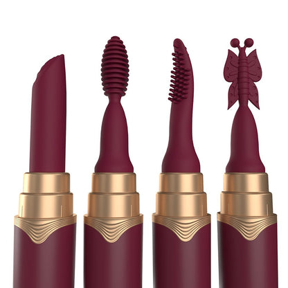 Rechargeable Vibrating Lipstick Merlot