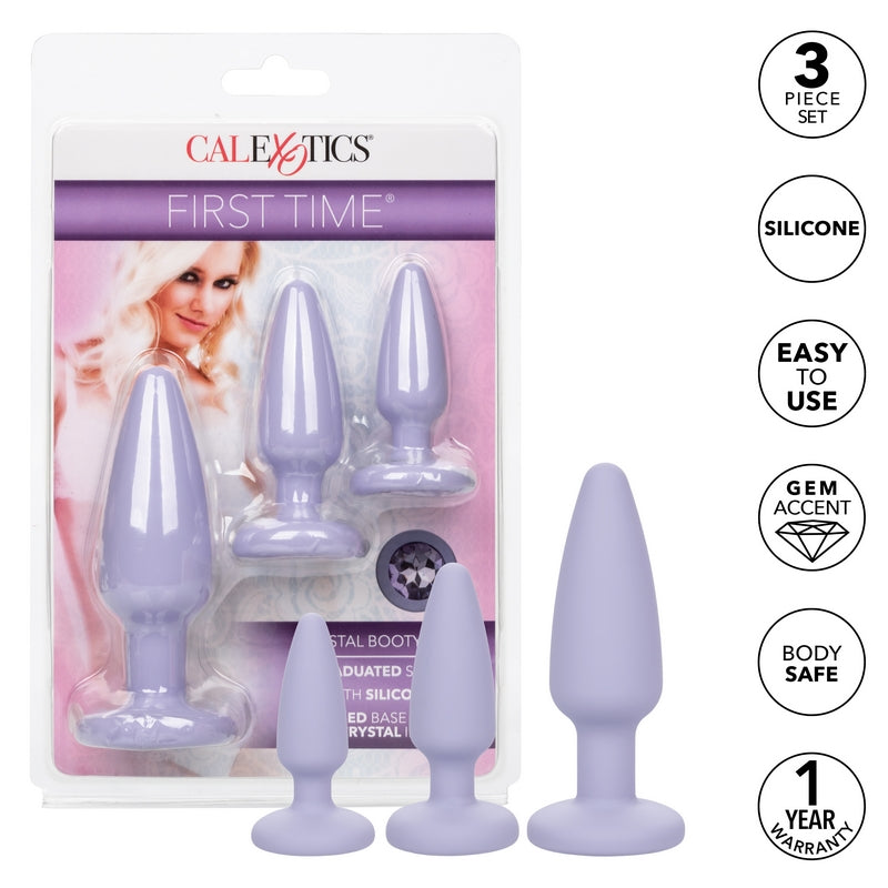 SE0004-40-2 First Time® Crystal Booty Kit Purple