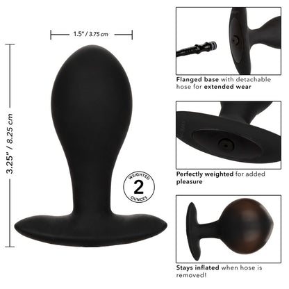 SE0429-15-3 Weighted Silicone Inflatable Plug Large