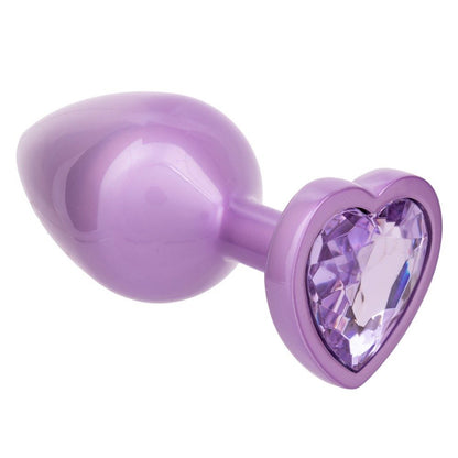 Jewel Amethyst Heart Plug