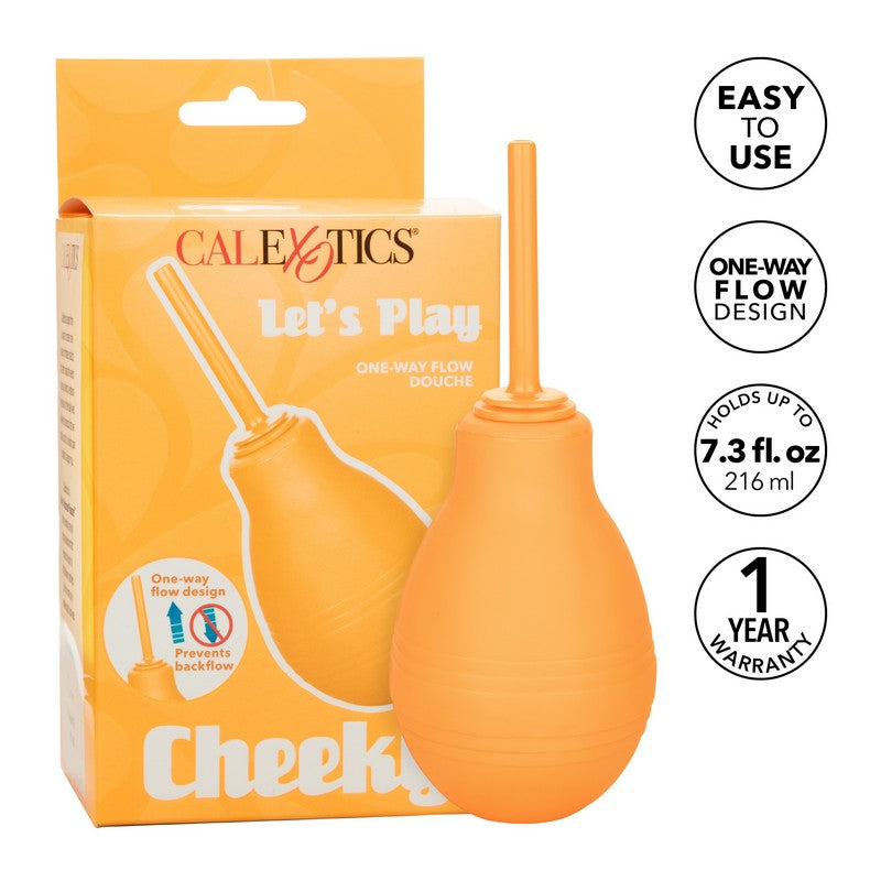 SE0444-13-3 Cheeky One-Way Flow Douche Orange