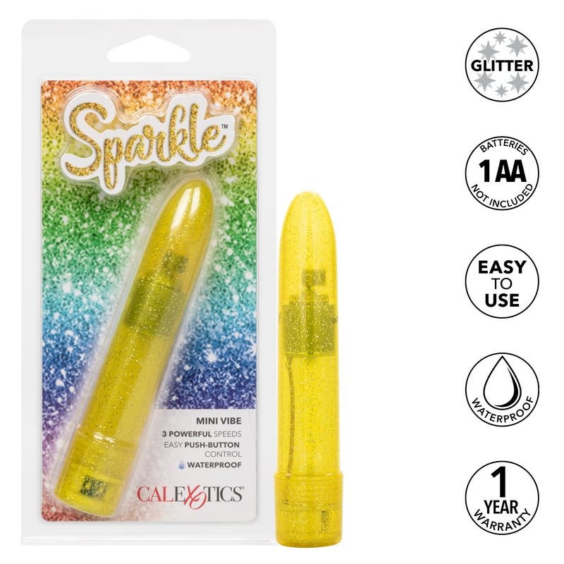 SE0566-10-2 Sparkle Mini Vibe Yellow