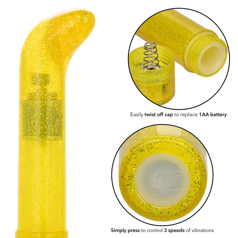 SE0566-30-2 Sparkle Mini G-Vibe Yellow