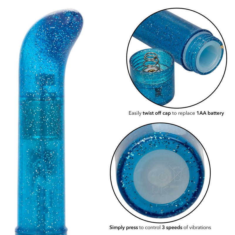 SE0566-35-2 Sparkle Mini G-Vibe Blue