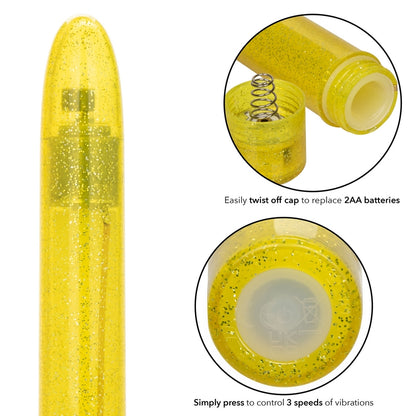 SE0567-10-2 Sparkle Slim Vibe Yellow