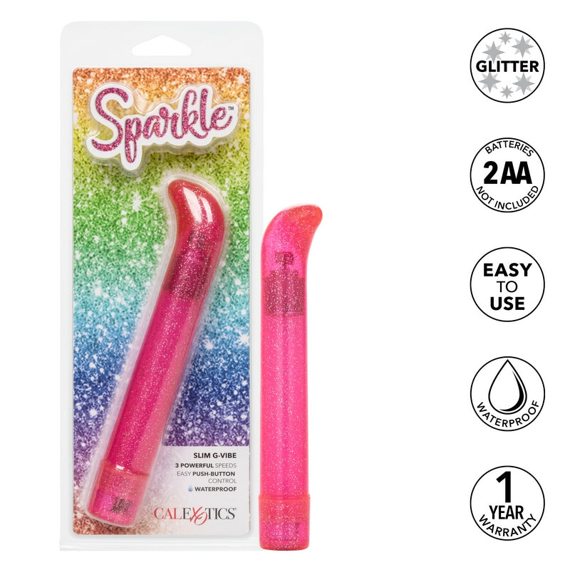 SE0567-25-2 Sparkle Slim G-Vibe Pink