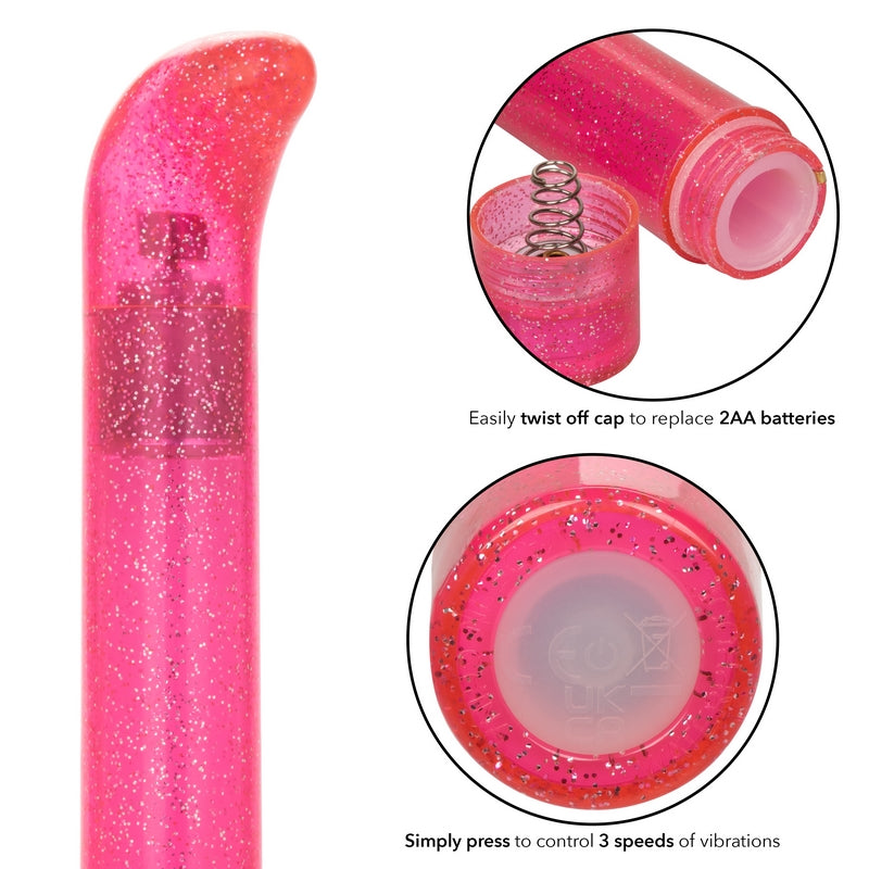 SE0567-25-2 Sparkle Slim G-Vibe Pink