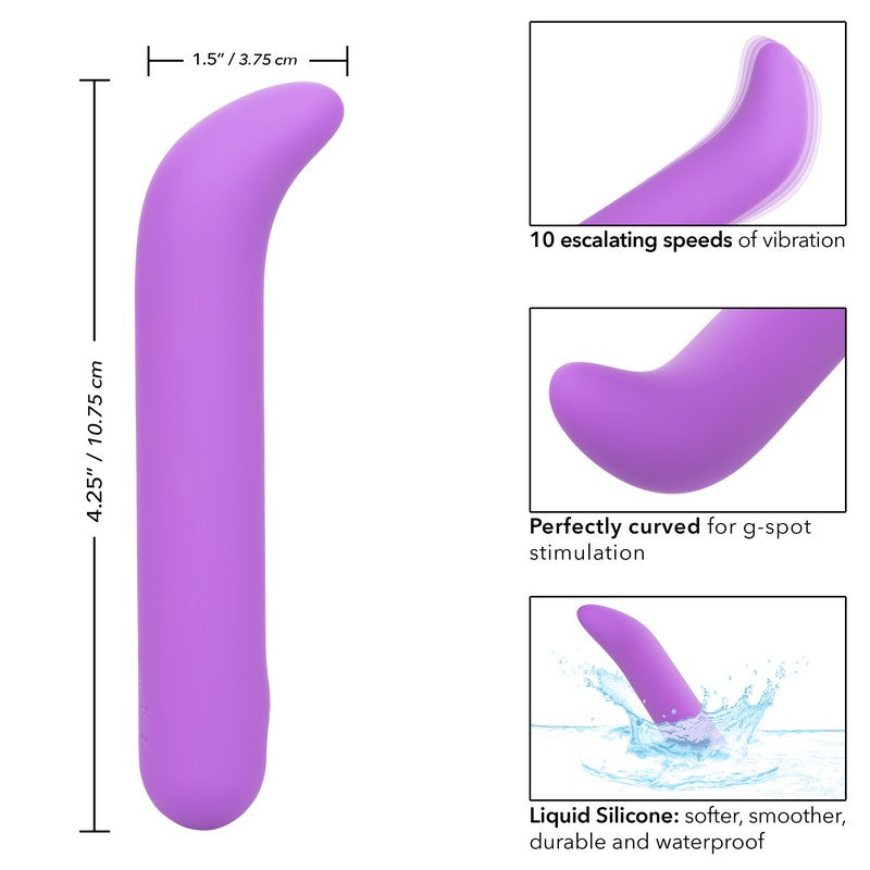 SE0569-10-3 Bliss Liquid Silicone Mini G-Vibe