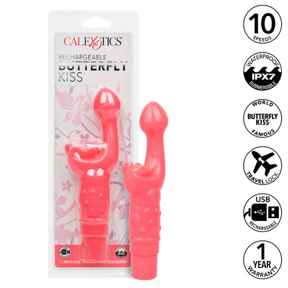 SE0782-56-2 Rechargeable Butterfly Kiss Pink