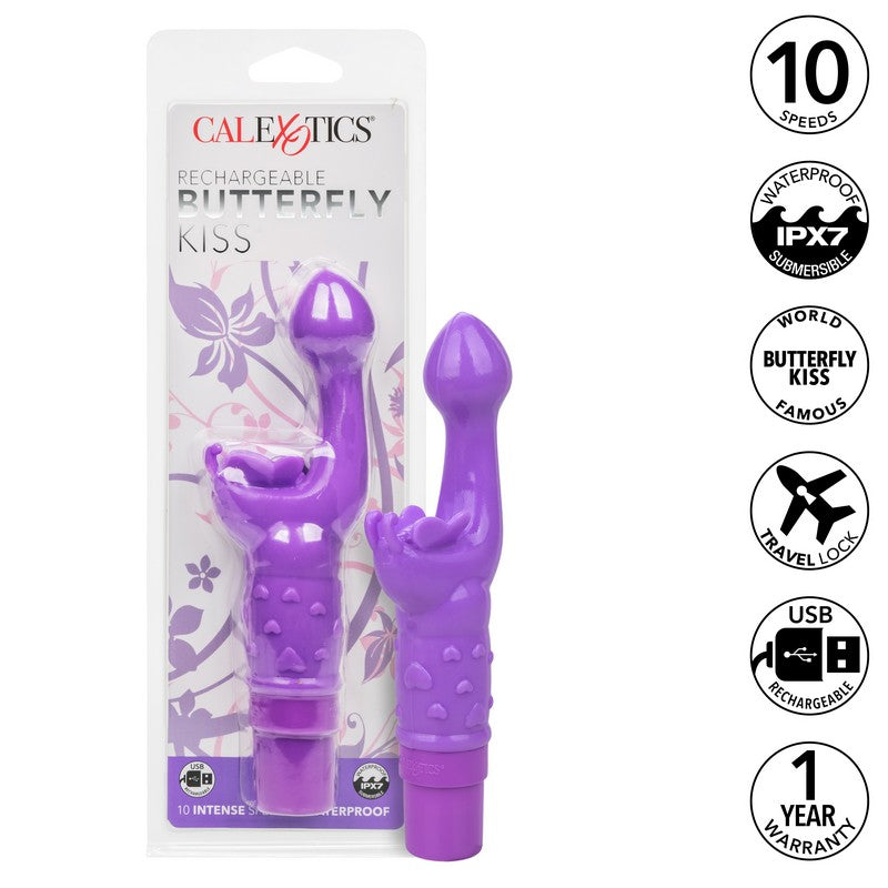 SE0782-57-2 Rechargeable Butterfly Kiss Purple