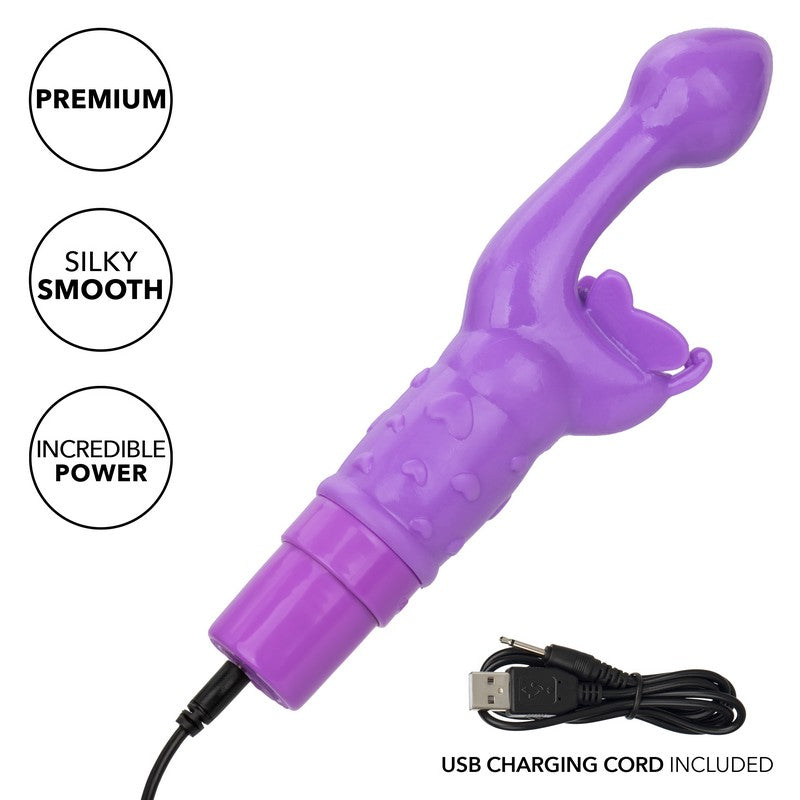 SE0782-57-2 Rechargeable Butterfly Kiss Purple