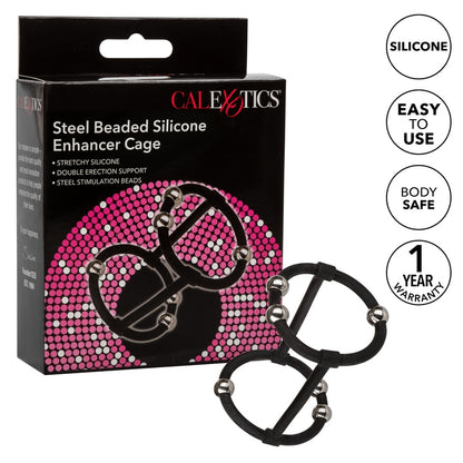 SE1426-40-3 Steel Beaded Silicone Enhancer