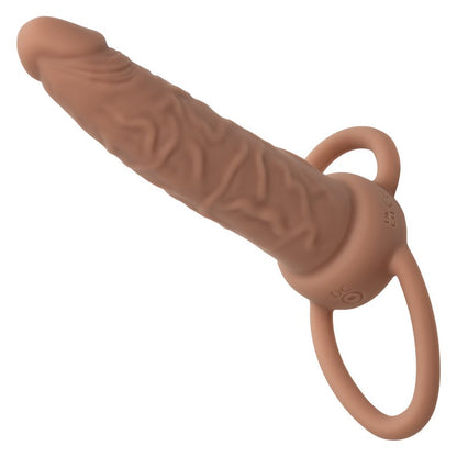 SE1634-06-3 Rechargeable Accommodator Duual Penetrator Brown