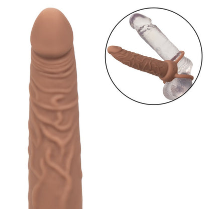 SE1634-06-3 Rechargeable Accommodator Duual Penetrator Brown