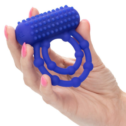 Rechargeable 10 Beaded Silicone Maximus Ring
