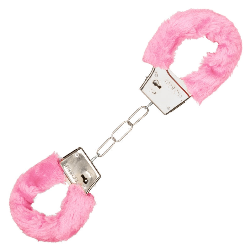 SE2651-20-3 Playful Furry Cuffs Pink