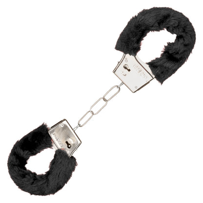 SE2651-30-3 Playful Furry Cuffs Black