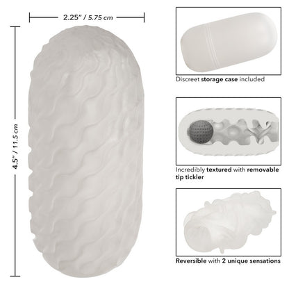 SE2699-85-1 Boundless Squishy Ball Stroker Smoke