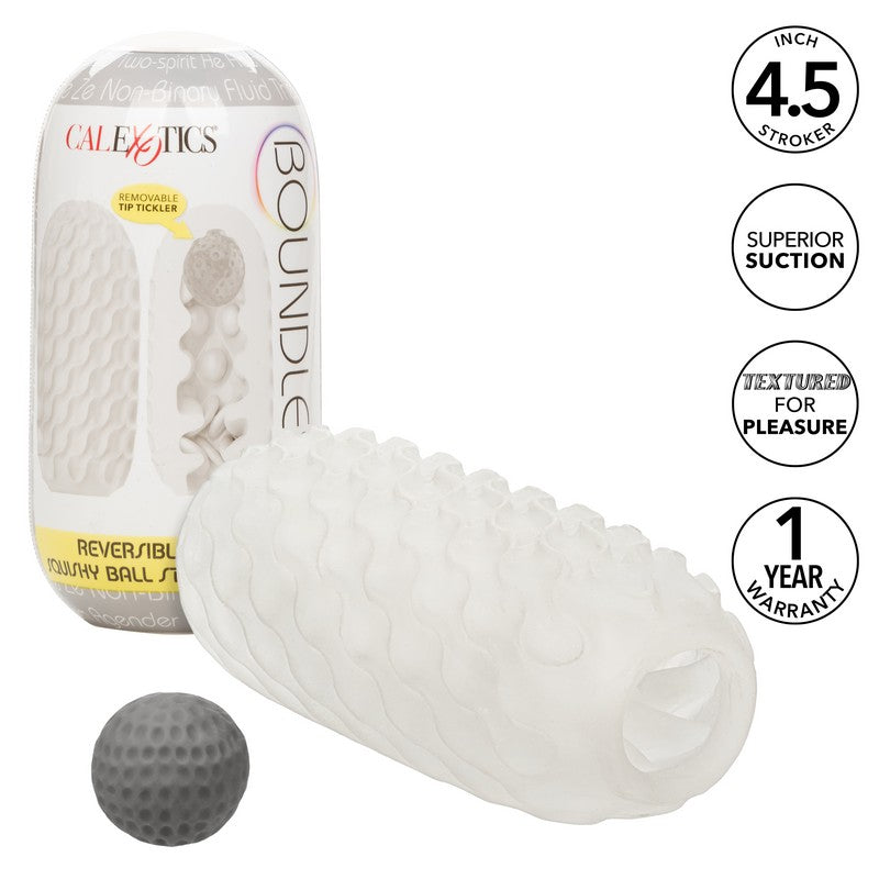 SE2699-85-1 Boundless Squishy Ball Stroker Smoke