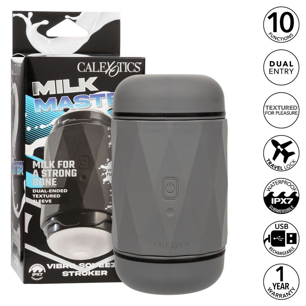 Milk Master Vibro Squeeze Stroker