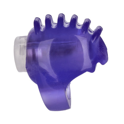 SE8000-75-1 Foil Pack Vibrating Finger Teaser Purple