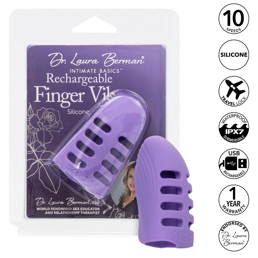 Dr. Laura Berman Rechargeable Finger Vibe