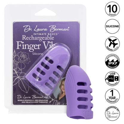 Dr. Laura Berman Rechargeable Finger Vibe