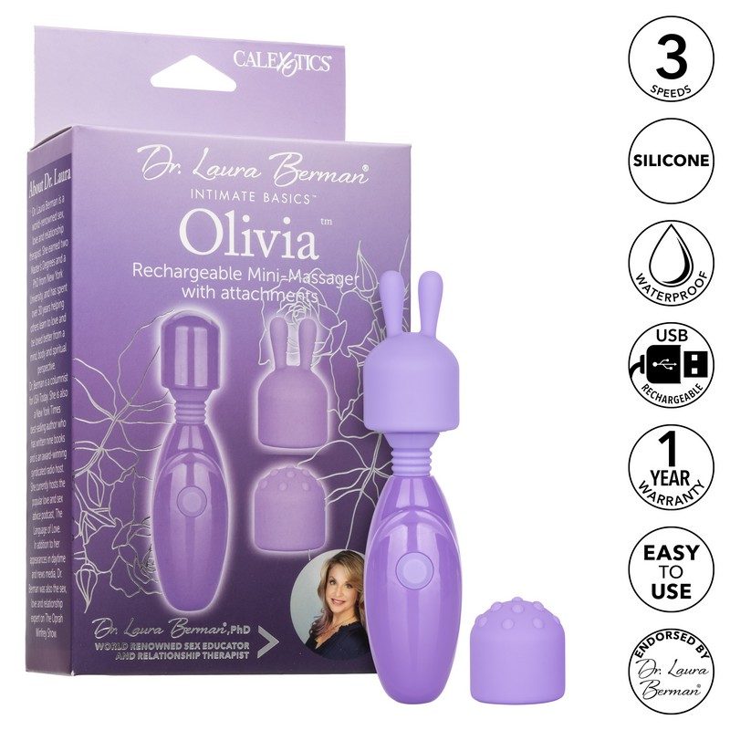 Dr. Laura Berman Olivia Rechargeable Mini Massager