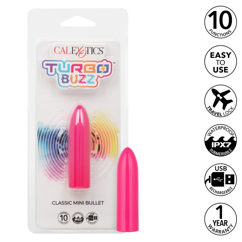 SE0061-61-2 Turbo Buzz Classic Mini Bullet Pink