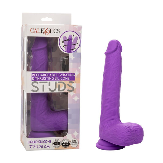 SE0251-10-3 Rechargeable Gyrating & Thrusting Silicone Studs