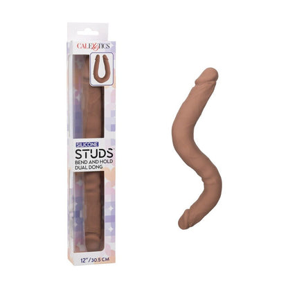 Silicone Stud Bend/Hold Double Dual Dong