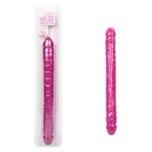 SE0267-05-2 Size Queen 17” Double Dong Pink