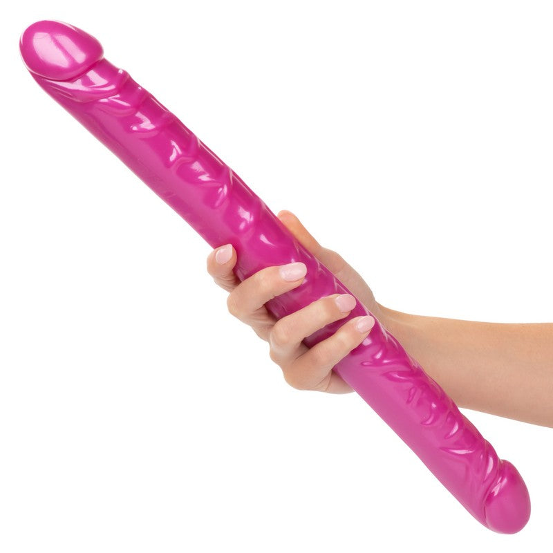 SE0267-05-2 Size Queen 17” Double Dong Pink