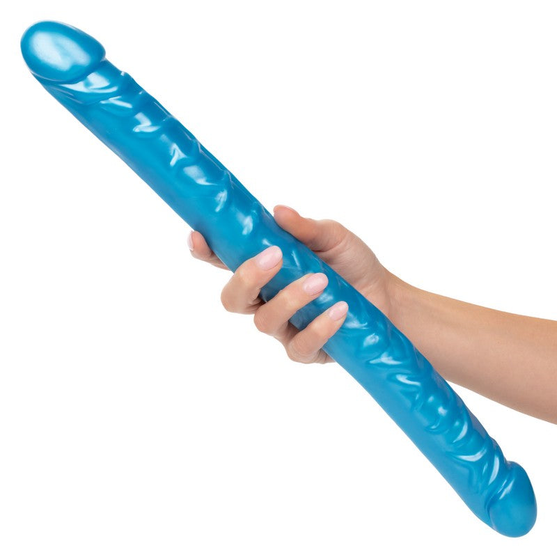 SE0267-10-2 Size Queen 17” Double Dong Blue