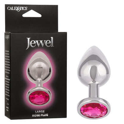 SE0438-10-3 Jewel Rose Plug Large